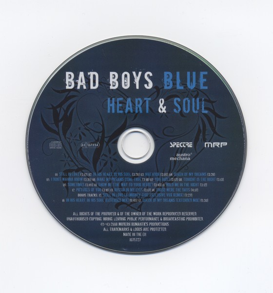 Bad Boys Blue   *** Heart & Soul***   2008